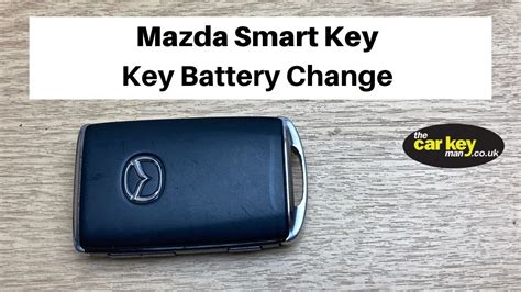 mazda smart card battery|How to Replace the Battery in Your Mazda Key Fob .